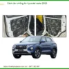 Cách âm chống ồn Hyundai Creta 2023 - Địa Chỉ Lắp Đặt Uy Tín TPHCM