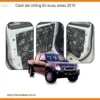 Cách âm chống ồn Isuzu Dmax 2010 - Trung Tâm Lắp Đặt Uy Tín TPHCM