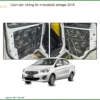 Cách âm chống ồn Mitsubishi Attrage 2015 - Địa Chỉ Lắp Đặt Uy Tín TPHCM