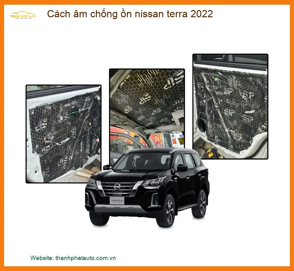 Cách âm chống ồn Nissan Terra 2022 - Địa Chỉ Lắp Đặt Uy Tín TPHCM