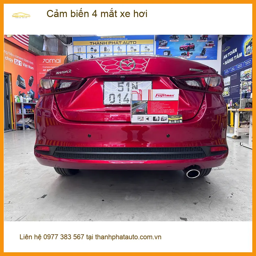 Anh Bách lắp cảm biến 4 mắt xe hơi Hyundai Creta tại Quận 11 đỗ xe dễ hơn ảnh thực tế 3