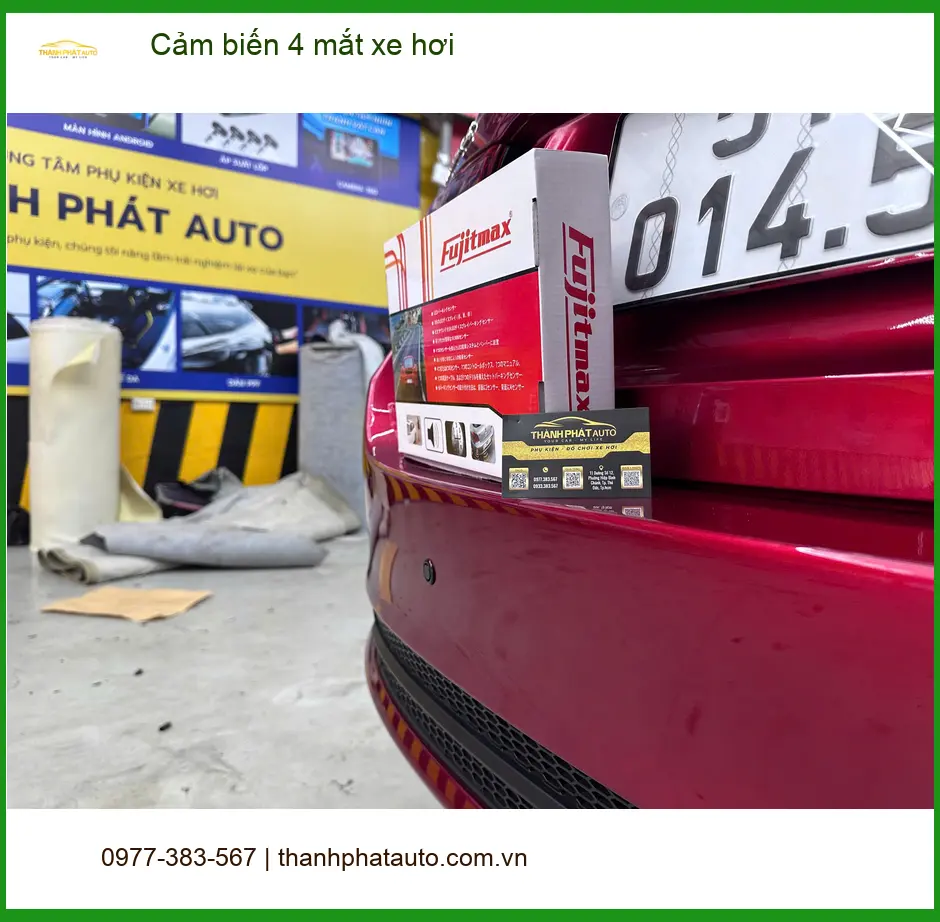 Anh Bách lắp cảm biến 4 mắt xe hơi Hyundai Creta tại Quận 11 đỗ xe dễ hơn ảnh thực tế 4