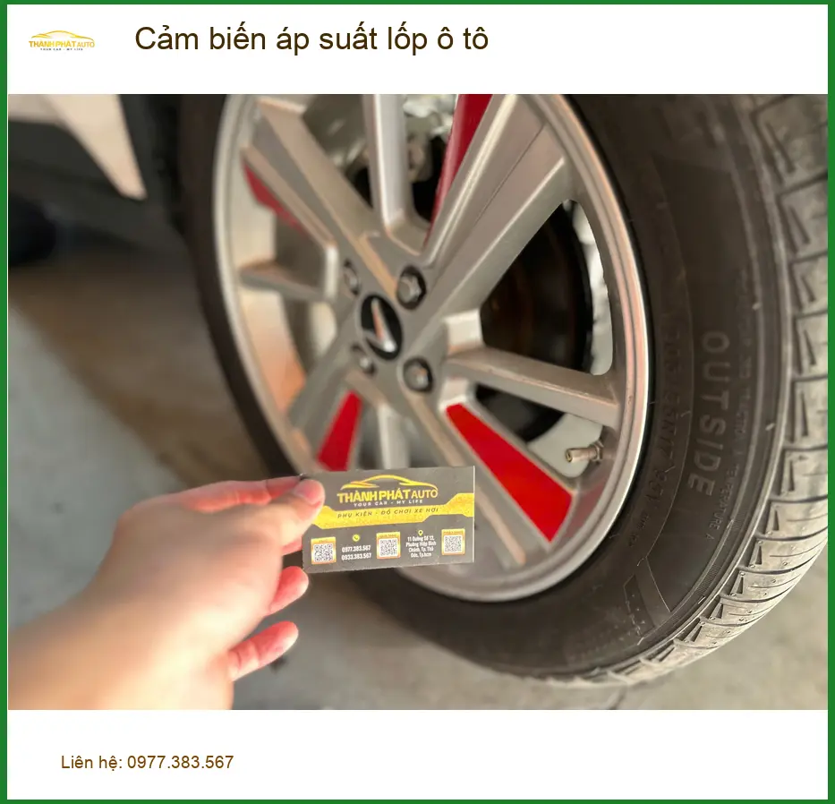 Anh Hưng lắp cảm biến áp suất lốp ô tô Suzuki XL7 Quận 12 để an tâm lái xe đường dài ảnh thực tế 2