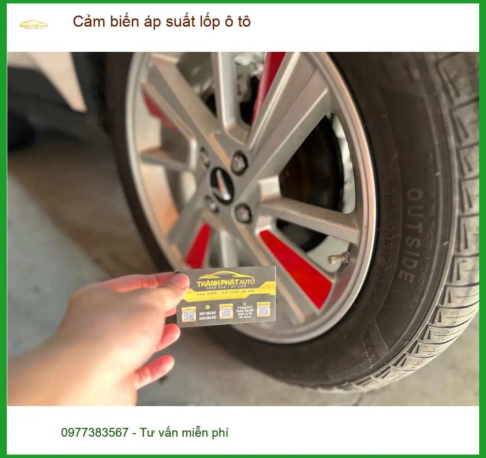 Cô Thảo lắp cảm biến áp suất lốp cho Honda CRV để an tâm lái xe tại Quận 2 ảnh thực tế 2