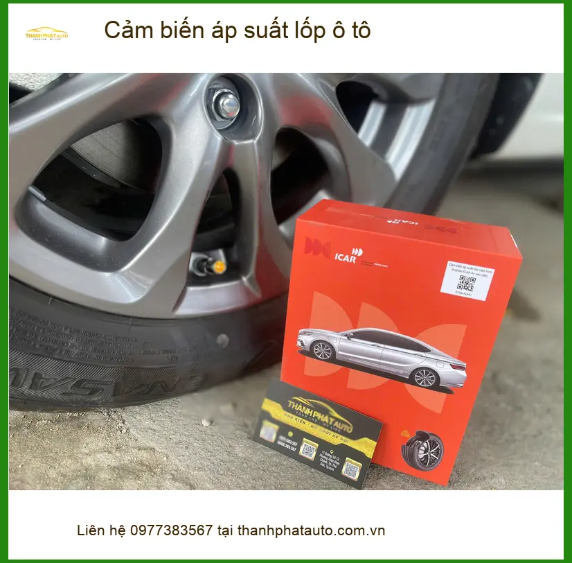 Anh Trung lắp cảm biến áp suất lốp ô tô Kia Sorento tại Quận 12 ảnh thực tế 4