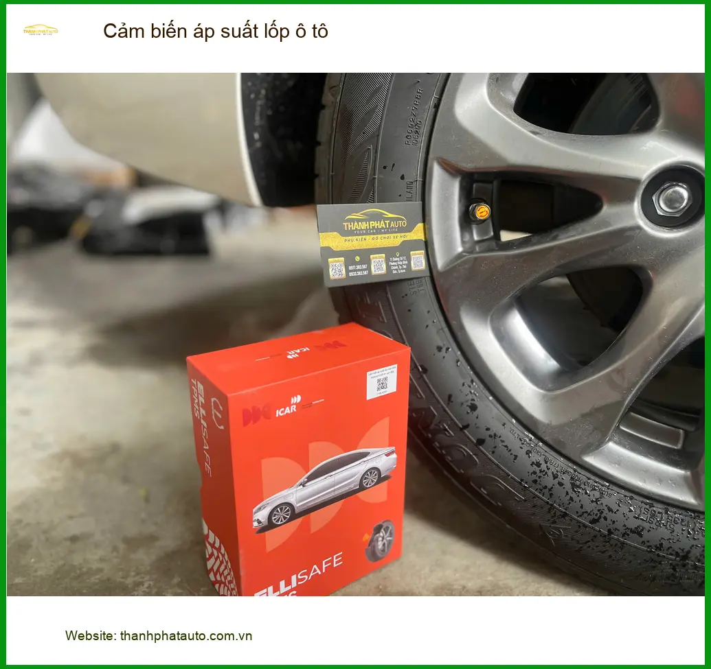 Anh Hải lắp cảm biến áp suất lốp ô tô Ford Everest tại Quận Bình Tân ảnh thực tế 3