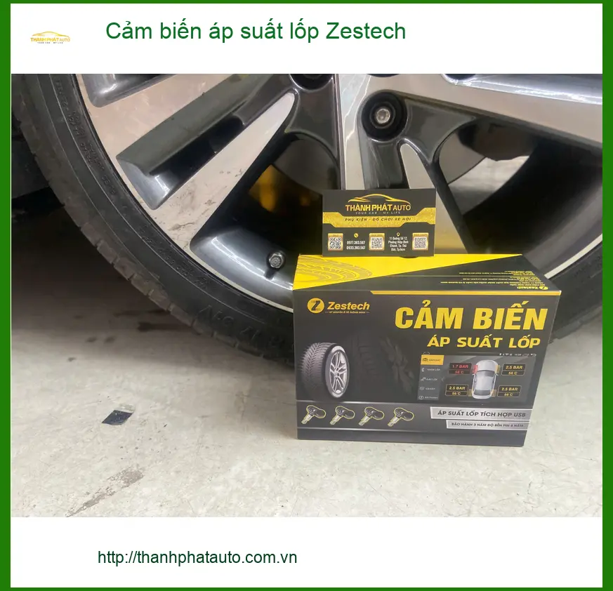Chú Hùng lắp cảm biến áp suất lốp Zestech cho Mazda 3 tại Củ Chi ảnh thực tế 4