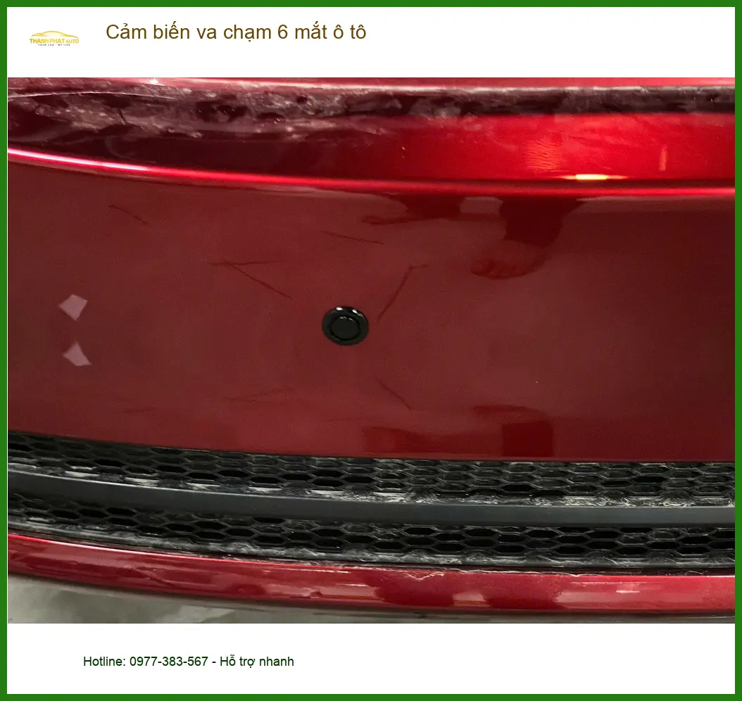 Anh Phước lắp cảm biến va chạm 6 mắt Honda HR-V tại Quận 2 tránh va quẹt ảnh thực tế 2