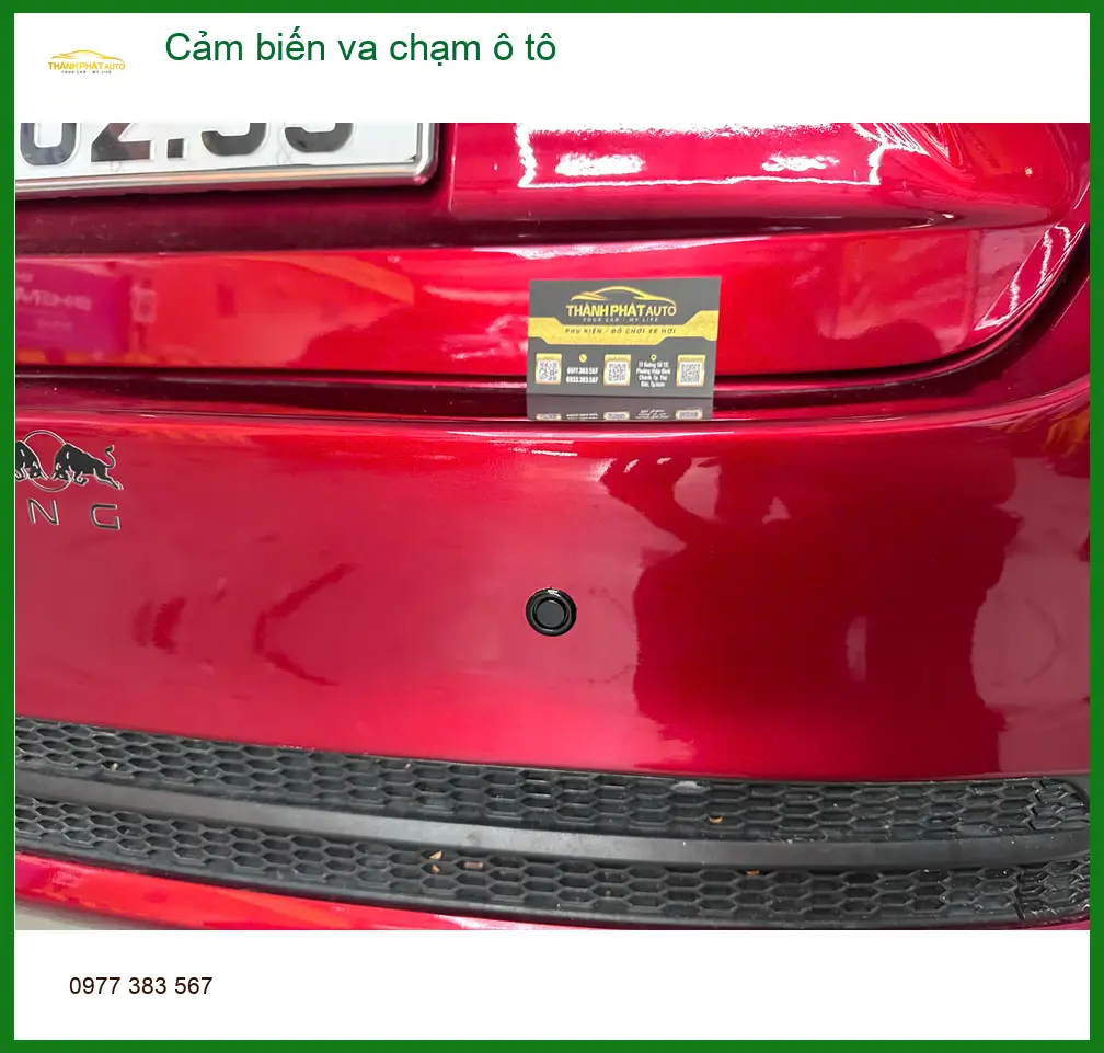 Anh Dũng lắp cảm biến va chạm ô tô cho Hyundai Accent tại Hóc Môn để lái xe an toàn hơn ảnh thực tế 4
