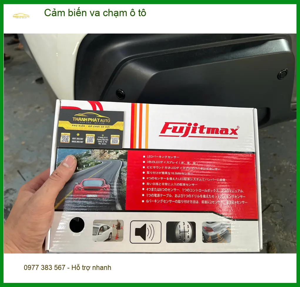 Anh Văn Khanh lắp Cảm biến va chạm ô tô Kia K3 tại Quận 3 để an toàn hơn ảnh thực tế 4