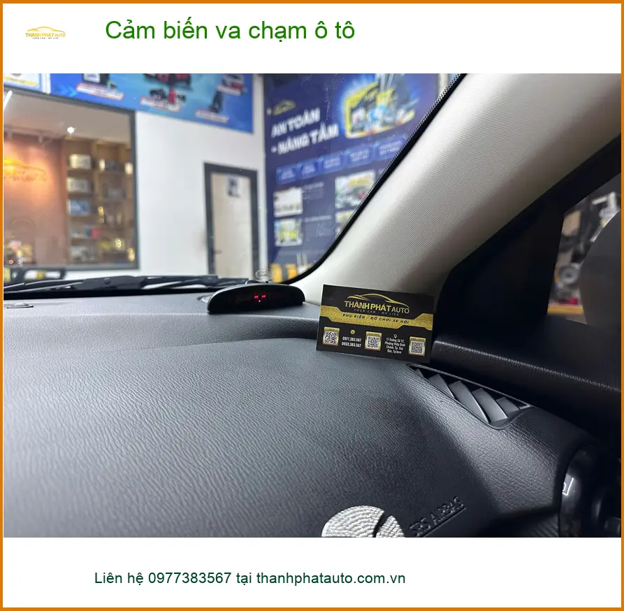 Anh Quốc Bảo lắp cảm biến va chạm ô tô cho Mazda CX-5 tại Bình Chánh tránh va quẹt
