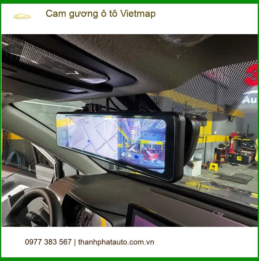 Anh Khôi lắp cam gương ô tô Vietmap cho Hyundai Creta tại Quận 9 an tâm hơn