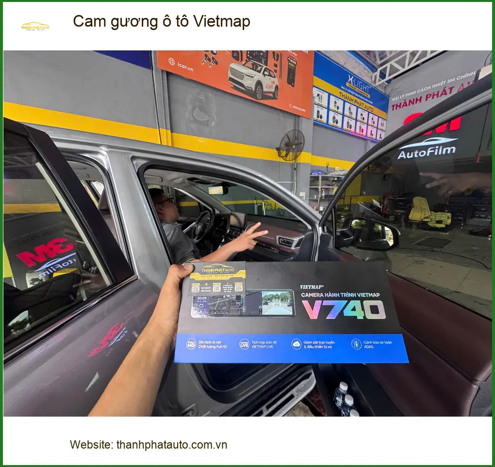 Anh Khôi lắp cam gương ô tô Vietmap cho Hyundai Creta tại Quận 9 an tâm hơn ảnh thực tế 3