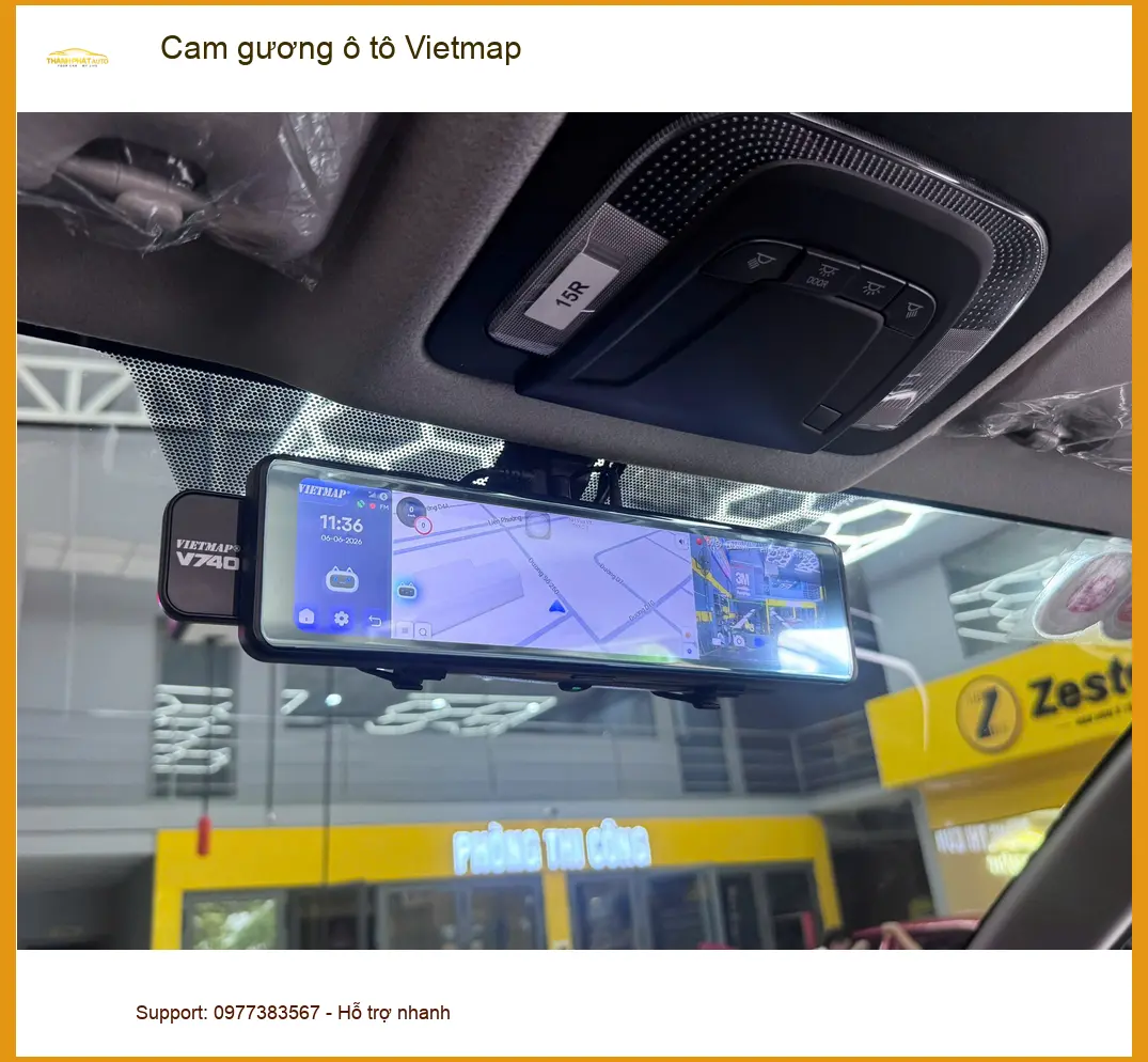 Anh Khôi lắp cam gương ô tô Vietmap cho Hyundai Creta tại Quận 9 an tâm hơn ảnh thực tế 4