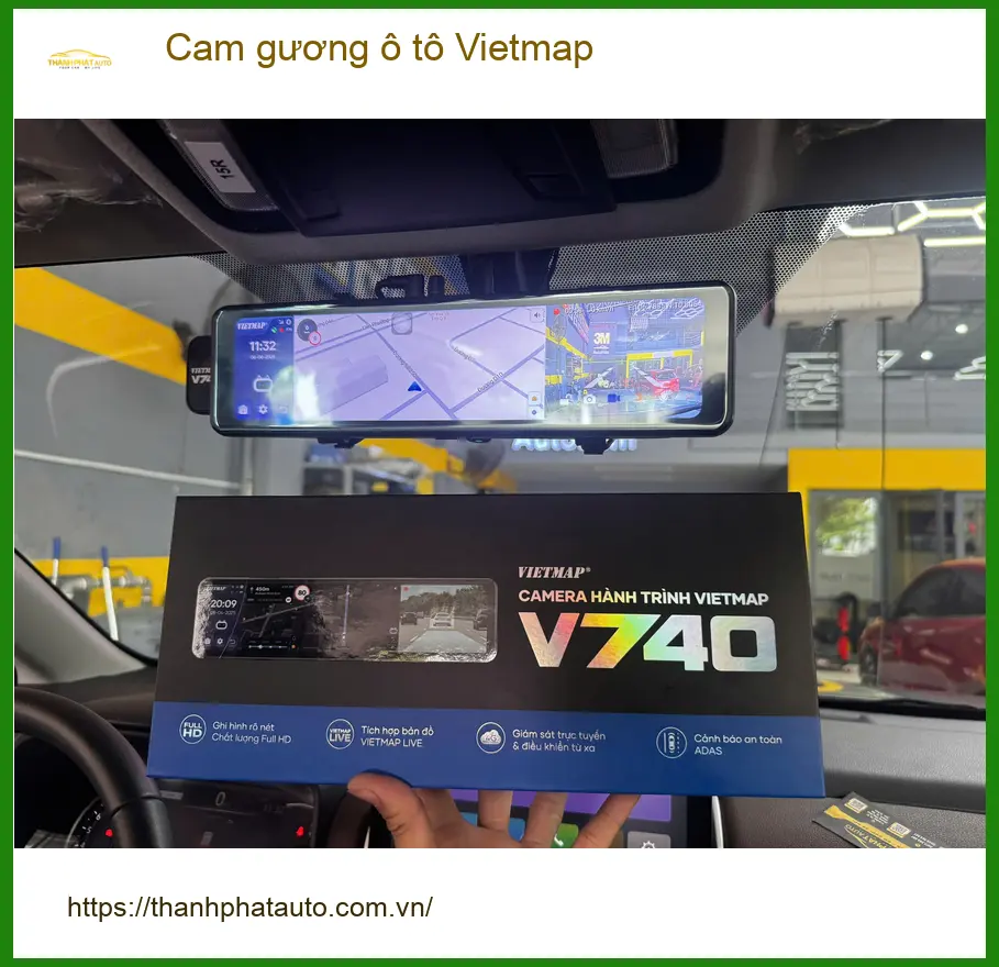 Anh Khôi lắp cam gương ô tô Vietmap cho Hyundai Creta tại Quận 9 an tâm hơn ảnh thực tế 5
