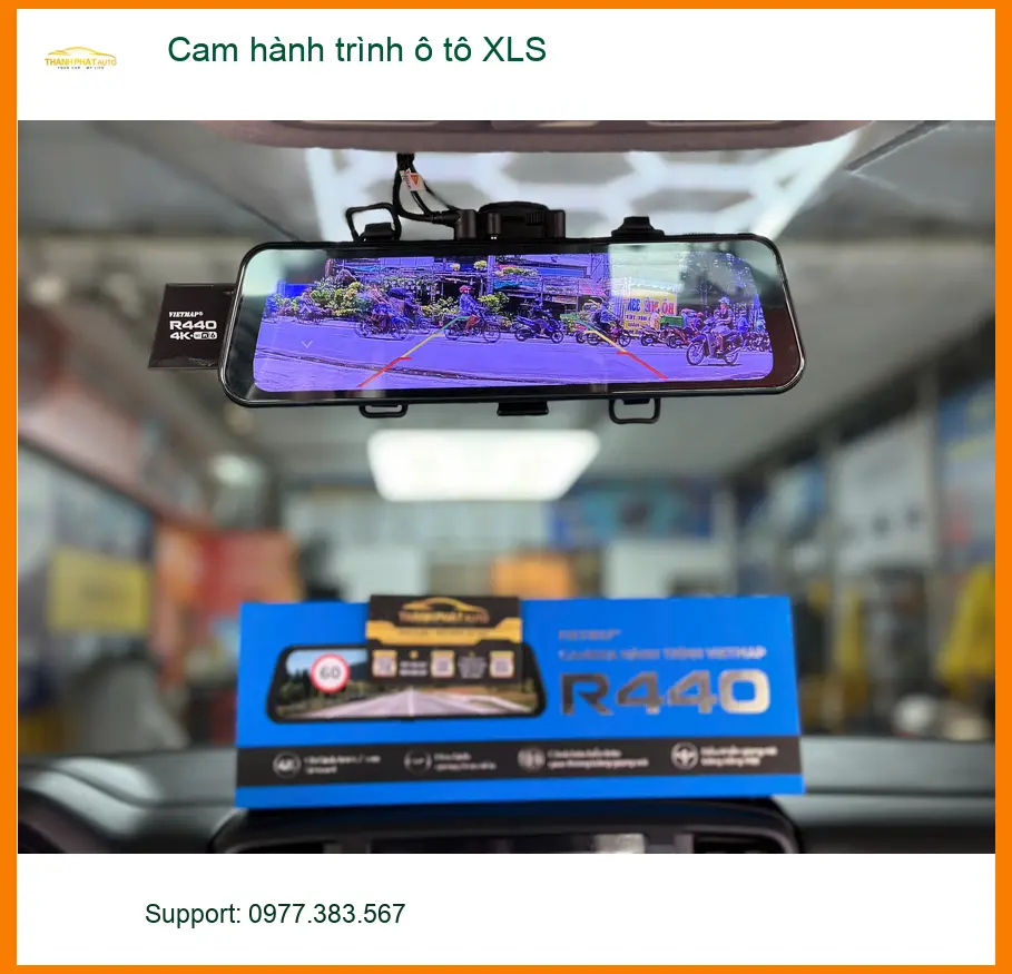 Anh Khang lắp cam hành trình ô tô XLS cho Honda CRV tại Thủ Đức để an tâm hơn ảnh thực tế 2