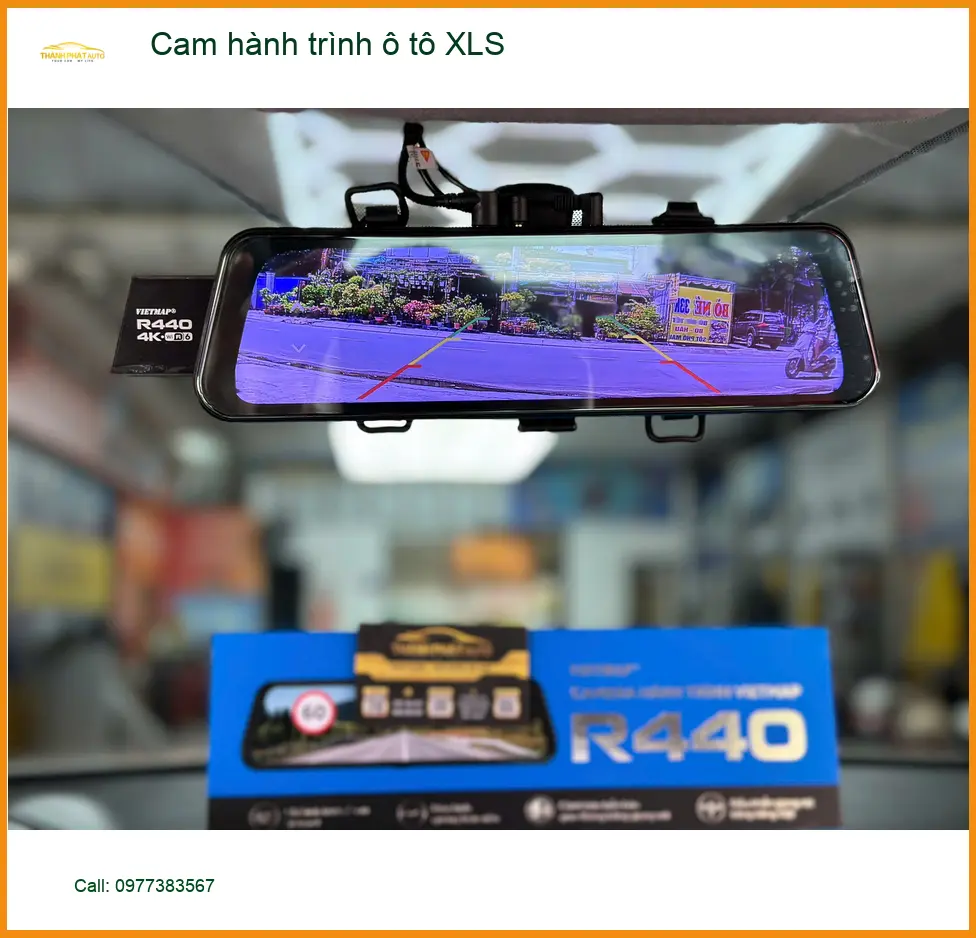 Anh Khang lắp cam hành trình ô tô XLS cho Honda CRV tại Thủ Đức để an tâm hơn ảnh thực tế 3