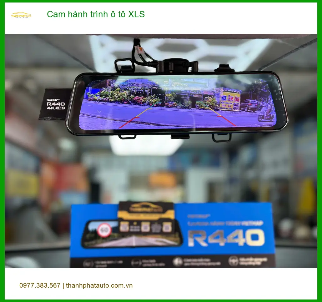 Anh Minh lắp cam hành trình ô tô XLS cho Hyundai Accent tại Quận 10. ảnh thực tế 2