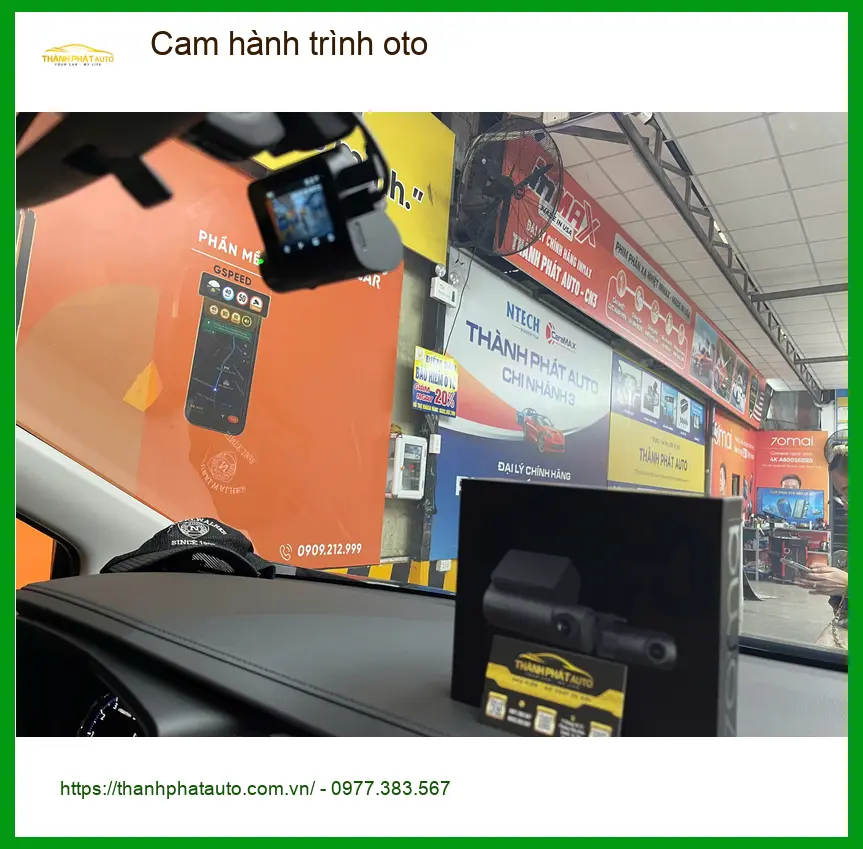 Chị Hương lắp cam hành trình VinFast Fadil tại Hóc Môn an tâm khi lái