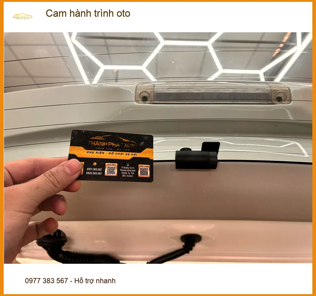 Chị Mai lắp cam hành trình oto Mazda CX-5 tại Quận 5, đảm bảo an toàn ảnh thực tế 4