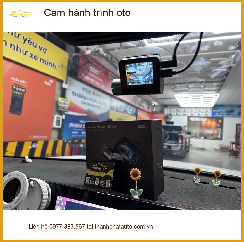 Anh Thành lắp cam hành trình oto tại Quận 8 cho xe Hyundai Kona mới mua ảnh thực tế 4