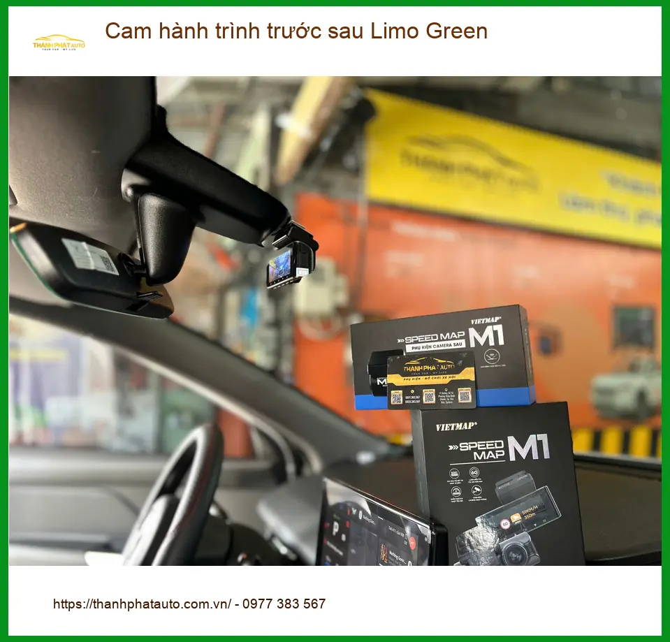 Chú Phong lắp cam hành trình trước sau Limo Green cho Honda HRV Quận 12 ghi hình an toàn ảnh thực tế 4