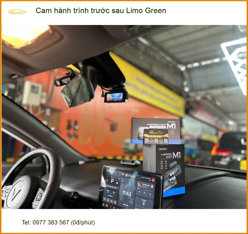 Chú Minh lắp cam hành trình Limo Green cho Kia K3 tại Hóc Môn để ghi hình rõ nét ảnh thực tế 5