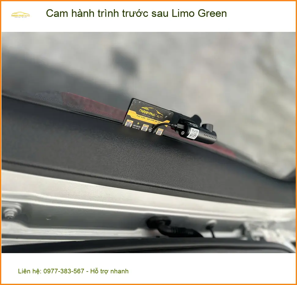 Anh Bảo lắp cam hành trình trước sau Limo Green cho Vios tại Quận 1 ảnh thực tế 2