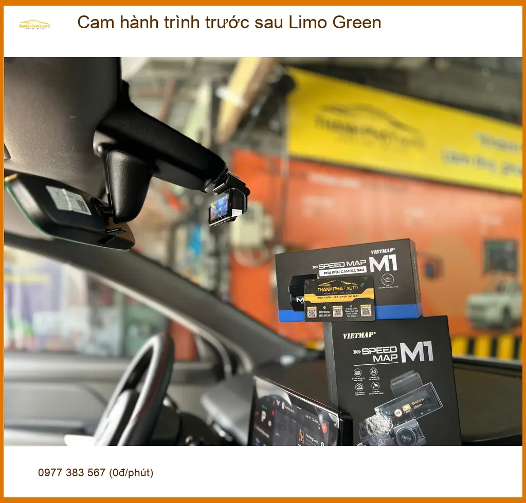 Anh Bảo lắp cam hành trình trước sau Limo Green cho Vios tại Quận 1 ảnh thực tế 4