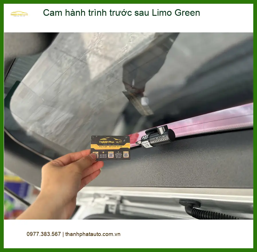 Anh Bảo lắp cam hành trình trước sau Limo Green cho Vios tại Quận 1 ảnh thực tế 5