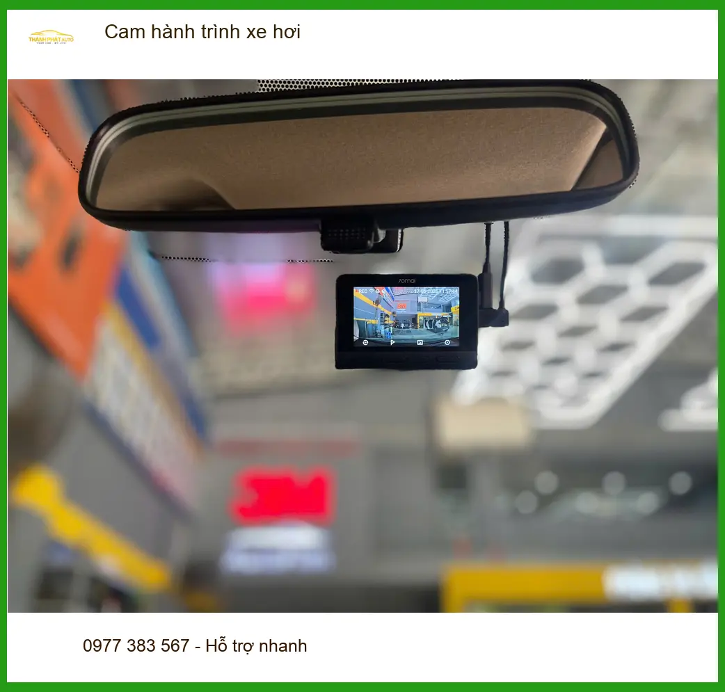 Chị Mai Anh lắp cam hành trình xe Hyundai Accent Quận 6 an tâm lái xe ảnh thực tế 2