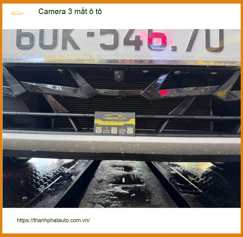 Chị Thanh lắp Camera 3 mắt ô tô cho Hyundai Accent tại Quận 1 để lái xe an toàn ảnh thực tế 2