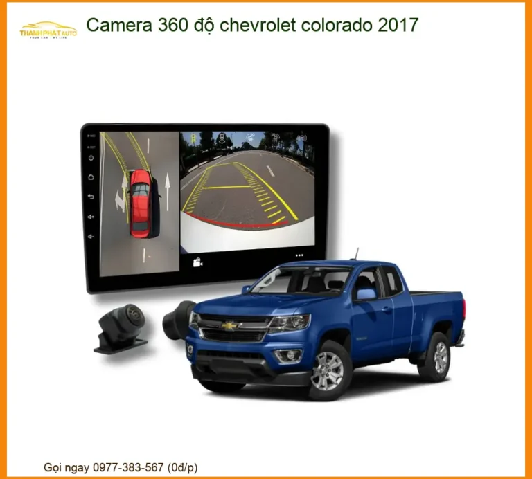 Camera 360 độ Chevrolet Colorado 2017 - Địa Chỉ Lắp Đặt Uy Tín TPHCM