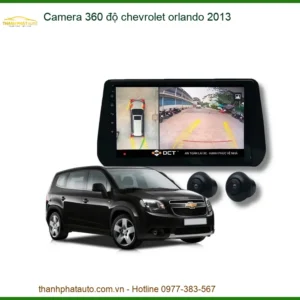 Camera 360 độ Chevrolet Orlando 2013 - Trung Tâm Gắn Uy Tín TPHCM