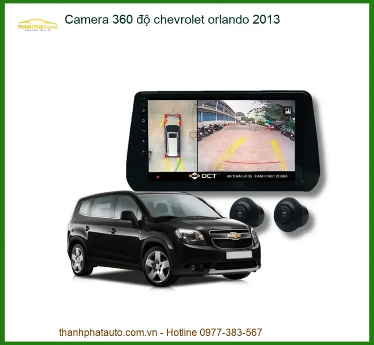 Camera 360 độ Chevrolet Orlando 2013 - Trung Tâm Gắn Uy Tín TPHCM