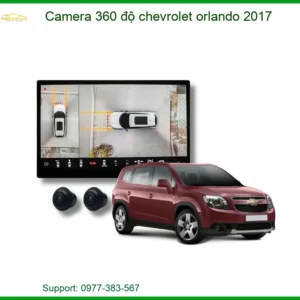 Camera 360 độ Chevrolet Orlando 2017 - Địa Chỉ Lắp Đặt Uy Tín TPHCM