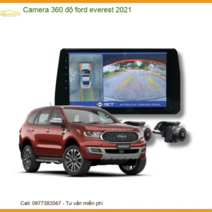 Camera 360 độ Ford Everest 2021 - Trung Tâm Lắp Đặt Uy Tín TPHCM