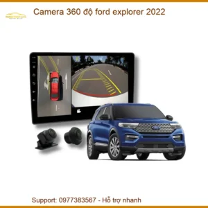 Camera 360 độ Ford Explorer 2022 - Trung Tâm Lắp Đặt Chính Hãng TPHCM