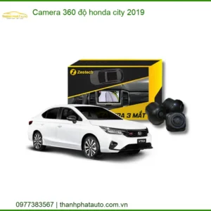 Camera 360 độ Honda City 2019 - Trung Tâm Lắp Đặt Chính Hãng TPHCM