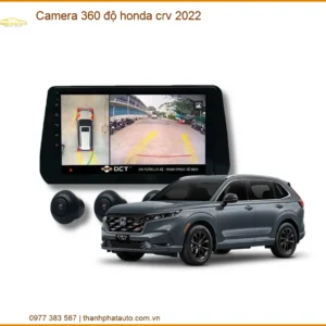 Camera 360 Độ Cao Cấp Honda CRV 2022 - Trung Tâm Gắn Chính Hãng TPHCM