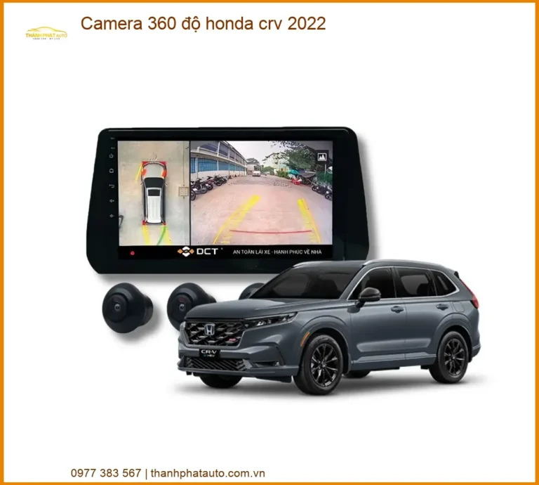 Camera 360 Độ Cao Cấp Honda CRV 2022 - Trung Tâm Gắn Chính Hãng TPHCM