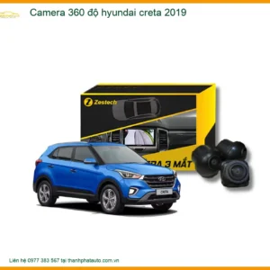 Camera 360 độ Hyundai Creta 2019 - Địa Chỉ Lắp Đặt Uy Tín TPHCM