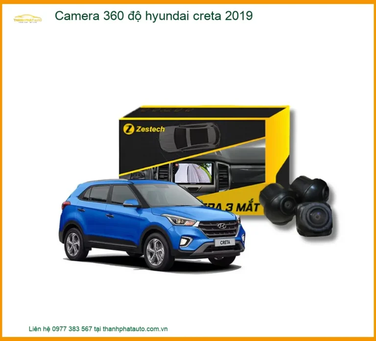 Camera 360 độ Hyundai Creta 2019 - Địa Chỉ Lắp Đặt Uy Tín TPHCM