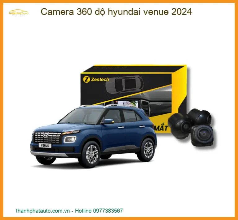 Camera 360 độ Hyundai Venue 2024 - Địa Chỉ Lắp Đặt Uy Tín TPHCM