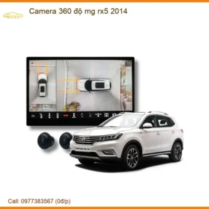 Camera 360 độ cho xe MG RX5 đời 2014 - Trung Tâm Lắp Đặt Chính Hãng TPHCM