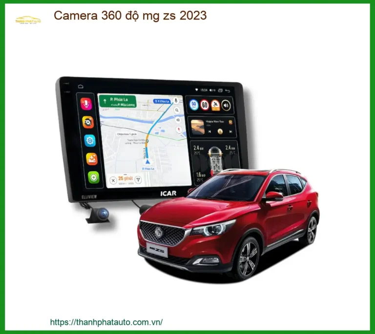 Hệ Thống Camera 360 độ cho xe MG ZS 2023 - Địa Chỉ Lắp Đặt Uy Tín TPHCM