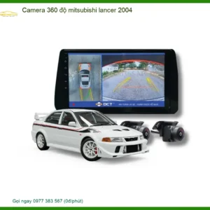 Camera 360 độ Mitsubishi Lancer 2004 - Địa Chỉ Lắp Đặt Uy Tín TPHCM