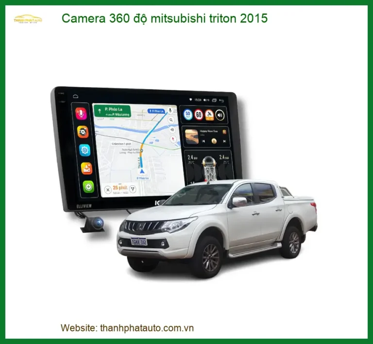 Camera 360 độ Mitsubishi Triton 2015 - Địa Chỉ Lắp Đặt Uy Tín TPHCM