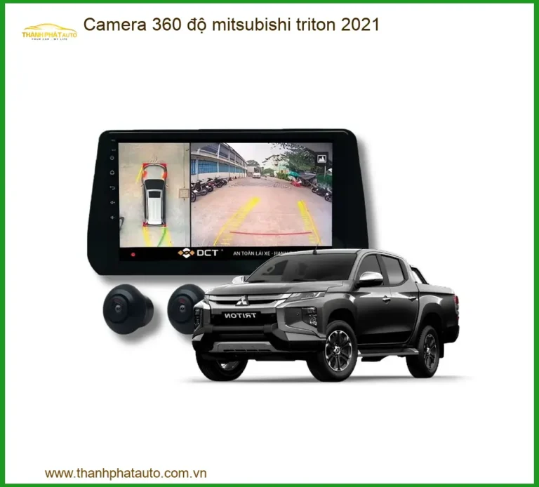 Camera 360 độ Mitsubishi Triton 2021 - Địa Chỉ Lắp Đặt Chính Hãng TPHCM