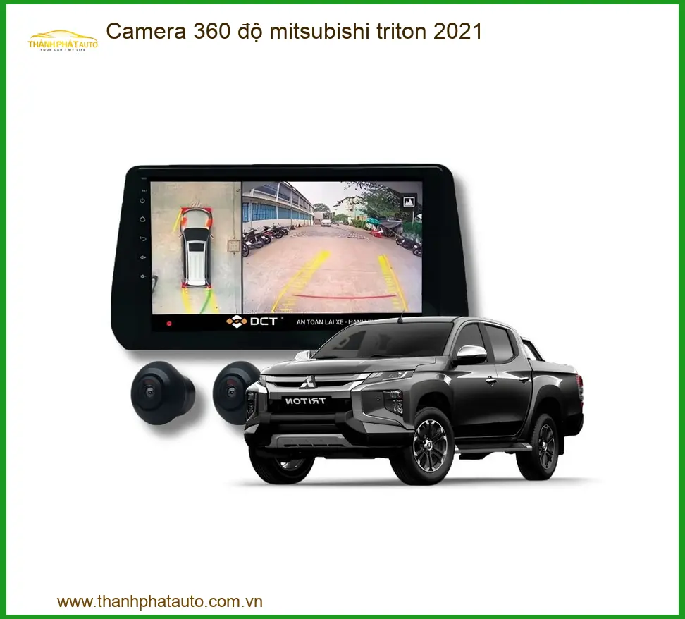 Camera 360 độ Mitsubishi Triton 2021 - Địa Chỉ Lắp Đặt Chính Hãng TPHCM